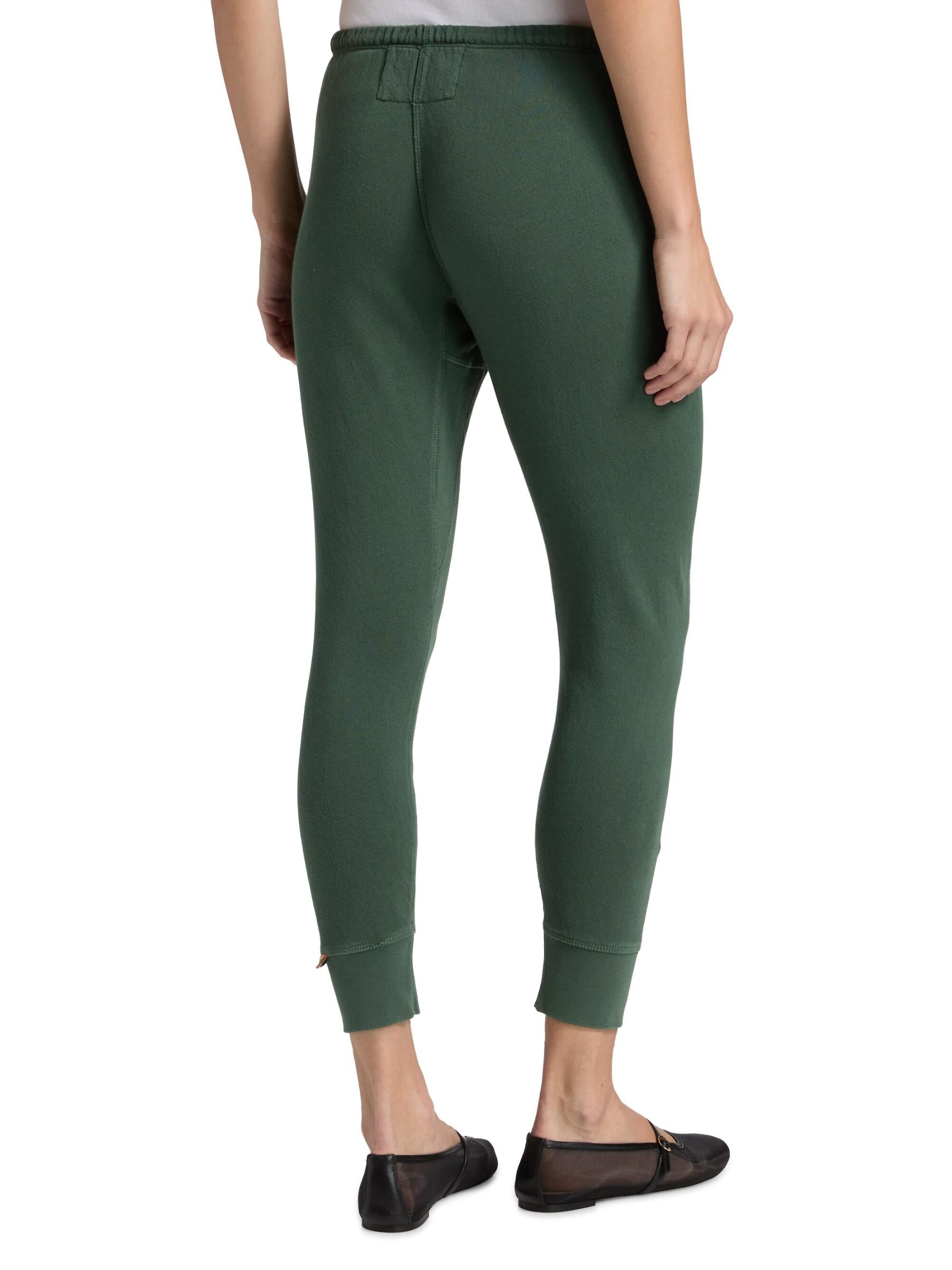 FREECITY Logo Cotton Crop Sweatpants