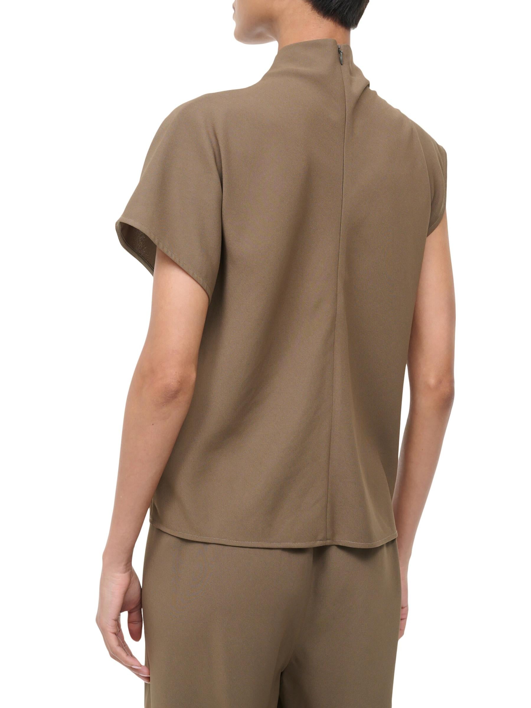 STAUD Davina Draped Top