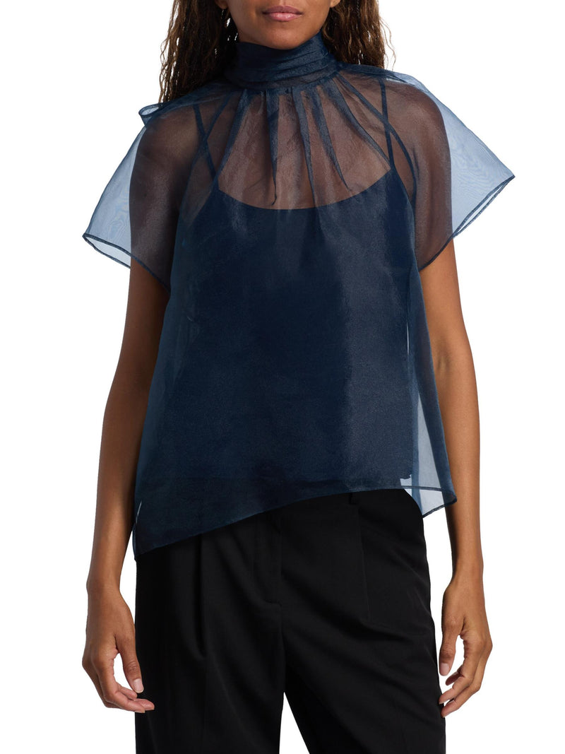 SIMKHAI Feyre Bow-Neck Top