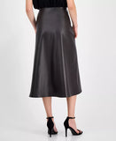 Anne Klein Women's Flared Pull-On Midi Skirt