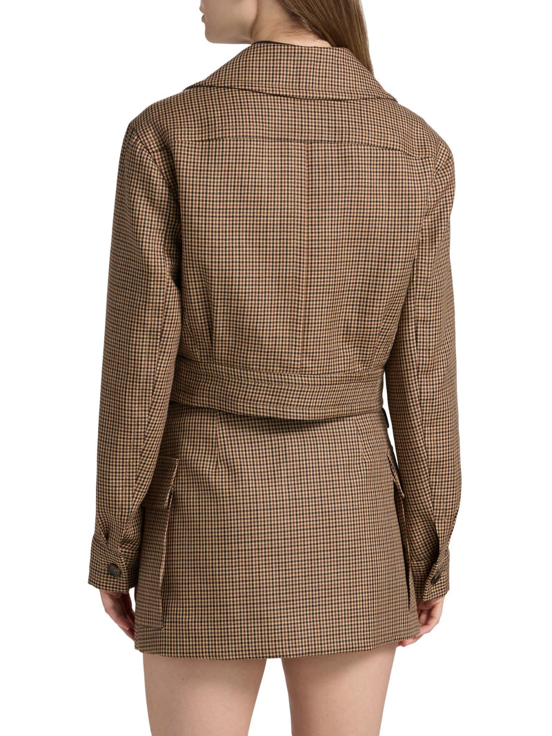 A.L.C. Blake Plaid Wool Jacket