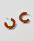 Ann Taylor Studded Mini Hoop Earrings