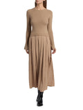 DH New York Meryl Pleated Maxi Dress