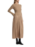 DH New York Meryl Pleated Maxi Dress