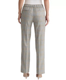Jones New York Petite Glen Plaid Pull-On Pants
