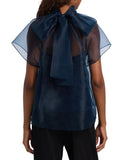 SIMKHAI Feyre Bow-Neck Top