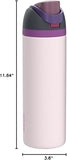 Owala FreeSip Insulated Stainless Steel Water Bottle with Straw for Sports and Travel 700ml