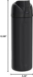 Owala FreeSip Insulated Stainless Steel Water Bottle with Straw for Sports and Travel 700ml