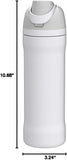 Owala FreeSip Insulated Stainless Steel Water Bottle with Straw for Sports and Travel 700ml