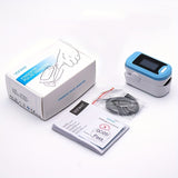 Fingertip Pulse Oximeter, Portable Oximeter for Measuring Pulse and Oxygen Saturation on the Finger, 3-in-1 for Measuring Pulse, Oxygen Saturation and Perfusion Index, Quick measurement & Painless and non-invasive