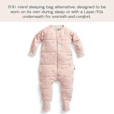 ergoPouch 3.5 Tog Sleep Onesie for 12-24 Months Baby, Daisies