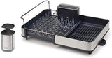 Joseph Joseph Steel Expandable Dish Drainer Rack With Removable Cutlery Holder