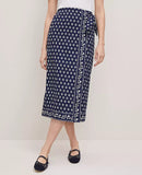 Ann Taylor Petite Weekend Collection Petaled Sarong Skirt