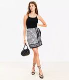 LOFT Deco Mini Wrap Skirt