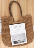 Rejolly Large Straw Woven Tote Bag for Women Beach Summer Vacation Boho Rattan Handbags