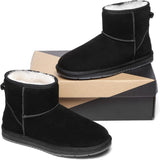 UGG AUSTRALIAN SHEPHERD Australian Wool Classic Mini Suede Unisex Ankle Boots