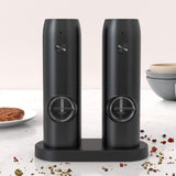 CIRCLE JOY Electric Rechargeable Salt and Pepper Grinder Set