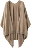Ailaile Womens Merino Wool Oversized Cardigan