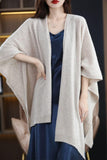 Ailaile Womens Merino Wool Oversized Cardigan