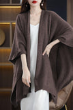 Ailaile Womens Merino Wool Oversized Cardigan