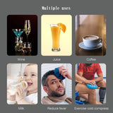 SAICOOS Reusable ice Cubes, Whisky Stone, Stainless Steel Cubes for Wine