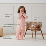 ergoPouch 3.5 Tog Sleep Onesie for 12-24 Months Baby, Daisies