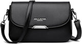 QSM & Leather Womens Simple Crossbody Bags