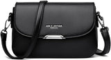 QSM & Leather Womens Simple Crossbody Bags