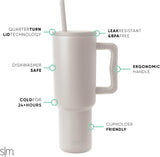 Simple Modern 1180ml Tumbler with Handle and Straw Lid 1180ml