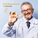 10 Seconds Oral Thermometer for Adults and Kids - Accurate & Safe Rectal Thermometer for Baby with Fever Alarm, Digital Thermometer FSA HSA Eligible (Light Blue)