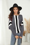 FULIER Womens Boat Neck Batwing Sleeves Dolman Knitted Sweater
