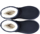 UGG AUSTRALIAN SHEPHERD Australian Wool Classic Mini Suede Unisex Ankle Boots