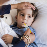 10 Seconds Oral Thermometer for Adults and Kids - Accurate & Safe Rectal Thermometer for Baby with Fever Alarm, Digital Thermometer FSA HSA Eligible (Light Blue)