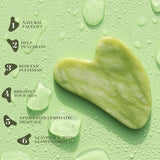 Genuine Jade Roller & Gua Sha Set for Face