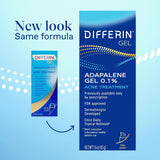 Differin 0.1% Adapalene Retinoid Pump Acne Treatment (90 Day Supply), 45 Gram