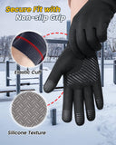 FEWTUR Waterproof Touchscreen Gloves for Winter Unisex