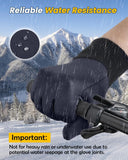 FEWTUR Waterproof Touchscreen Gloves for Winter Unisex