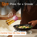 TrendPlain 2 in 1 Glass Oil Sprayer and Dispenser 470ml