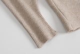 FULIER Womens Boat Neck Batwing Sleeves Dolman Knitted Sweater