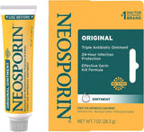 Neosporin Original First Aid Antibiotic Ointment with Bacitracin Zinc For Infection Protection 30g